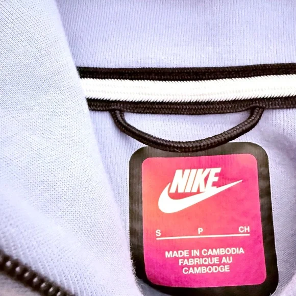 Men’s Nike Blue Zip-Up Hoodie - small - Picture 2 of 4